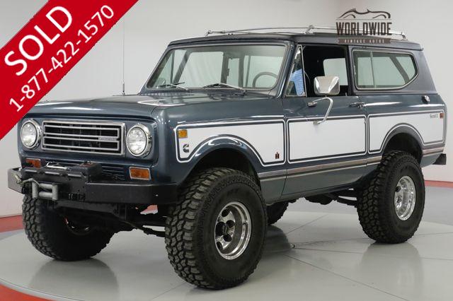 1974 INTERNATIONAL  SCOUT  CUMMINS 12V TURBO DIESEL! AUTO PS PB 
