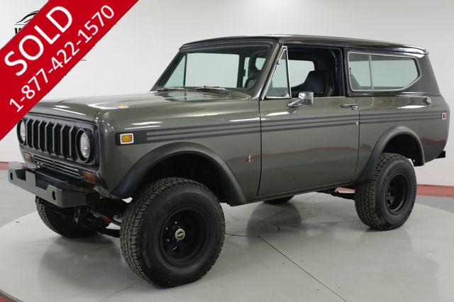 1979 INTERNATIONAL  SCOUT FRAME OFF RESTORED CA TRUCK PS PB 4x4