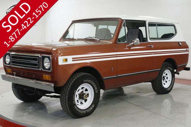 1979 INTERNATIONAL  SCOUT V8 AUTO A/C