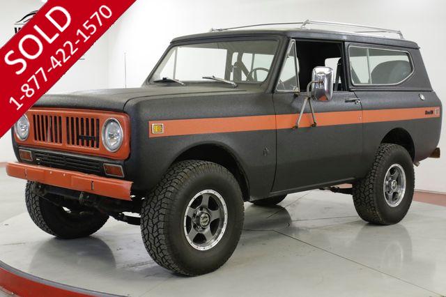 1974 INTERNATIONAL  SCOUT  II 4x4 FACTORY HARDTOP V8 LIFT CUSTOM (VIP)