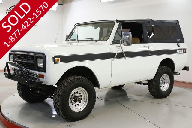 1980 INTERNATIONAL  SCOUT SOFT TOP 304 V8 MANUAL 4X4