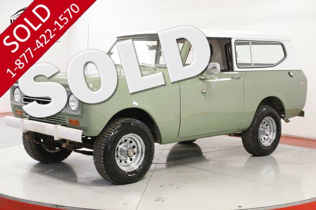 1974 INTERNATIONAL SCOUT  4X4 NEW PAINT 345 V8 HARDTOP GREAT DRIVER