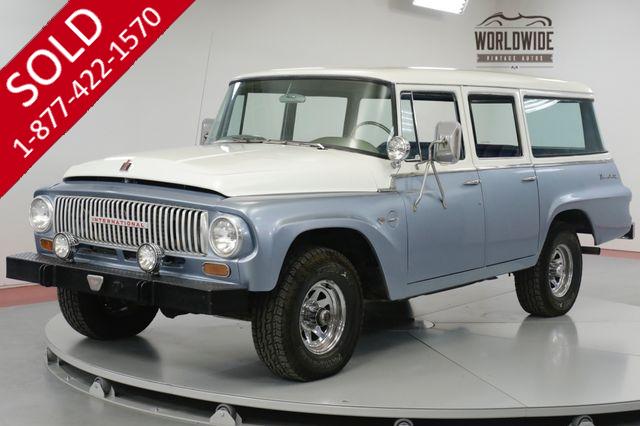1965 INTERNATIONAL  TRAVELALL  RARE COLLECTOR. 392 V8 4X4. RESTORED. 