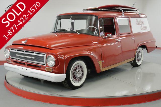 1968 INTERNATIONAL  TRAVELALL  NICE. V8. AUTO. SURF RACK. RARE CRUISER 