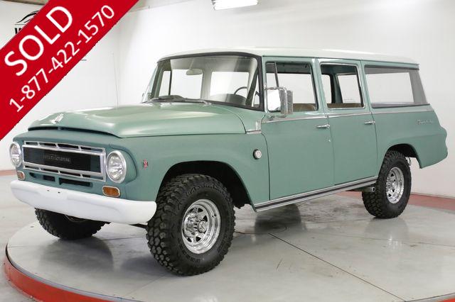 1967 INTERNATIONAL  TRAVELALL 1100B ULTRA RARE 4x4 TIME CAPSULE 86K MI 