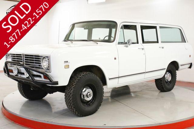 1973 INTERNATIONAL TRAVELALL RARE 4X4 345 V8 59K ORIGINAL MI SCOUT 