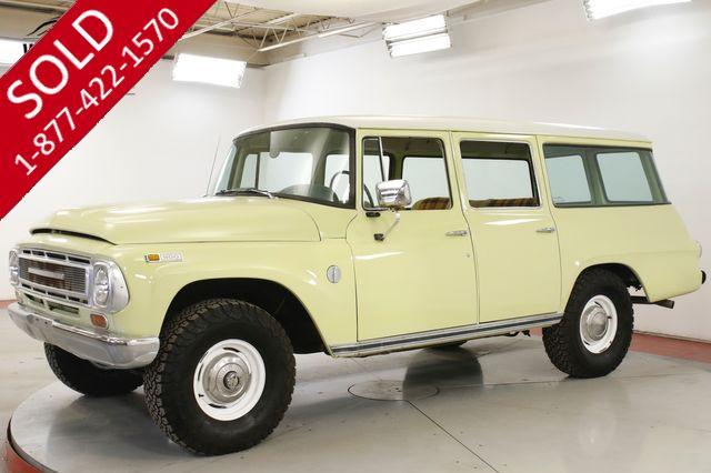 1968 INTERNATIONAL  TRAVELALL FUEL INJECTED PB RARE RESTORED EARLY MODEL 