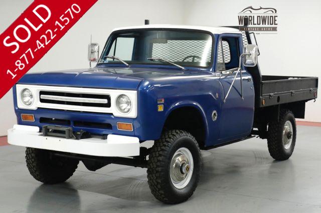 1969 INTERNATIONAL TRUCK  HARVESTER TRUCK 1200D. FRAME OFF RESTORED! 