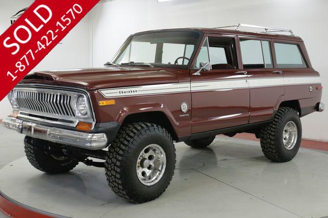 1978 JEEP  CHEROKEE CHIEF S 4x4 V8 LIFT PS PB AUTO WAGONEER