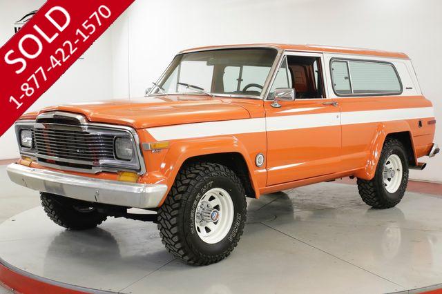 1979 JEEP  CHEROKEE CHIEF 4X4 PS PB RESTORED HEAD TURNER