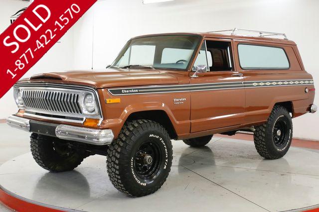 1974 JEEP  CHEROKEE 4X4 PS PB LOW MI 1ST YR WAGONEER 
