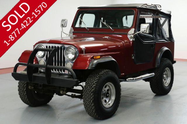 1984 Jeep CJ 4WD FRAME UP RESTORED. 360 V8! PB. PS.