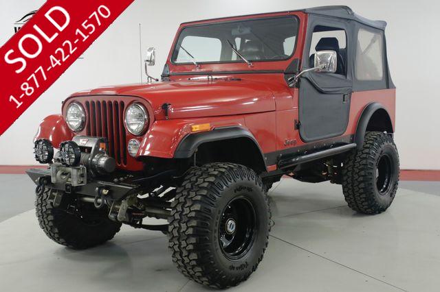 1985 JEEP CJ 4WD REBUILT FUEL INJECTED MOTOR WARN WINCH 4x4 (VIP)