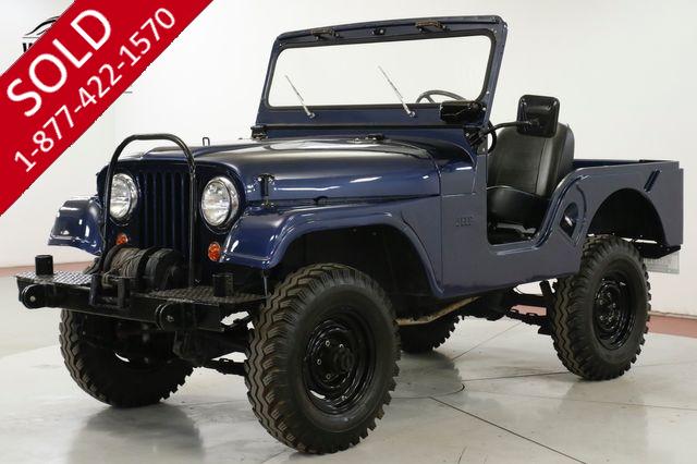 1962 JEEP  CJ 5 RESTORED. REBUILT ENGINE. WINCH MUST SEE