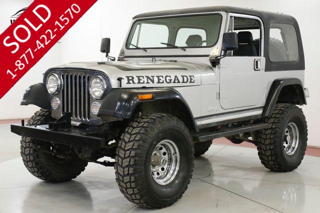 1982 JEEP  CJ  360 V8 MANUAL 4X4 35 INCH TIRES AIR LOCKERS  