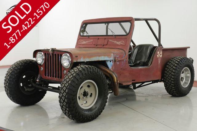 1946 JEEP CJ2A RAT ROD CUSTOM BUILD DISC V8 