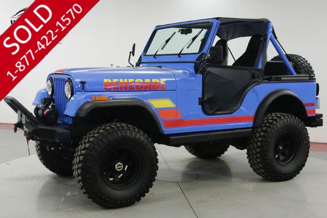 1980 JEEP CJ5  RENEGADE EXTENSIVE RESTORATION 4x4 V8