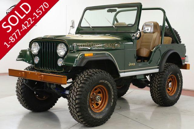 1977 JEEP CJ5 RESTORED GOLDEN EAGLE 4X4 V8 PS PB COLLECTOR 