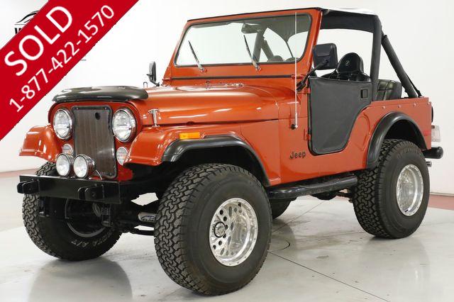 1977 JEEP CJ5 4X4 304 V8 PS PB CONVERTIBLE LIFT AZ TRUCK 