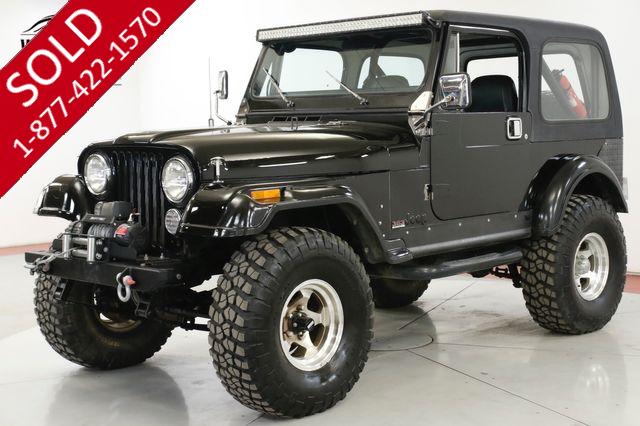 1986 Jeep CJ7 4WD CUSTOM 383 STROKER FUEL INJECTED 6K MILES