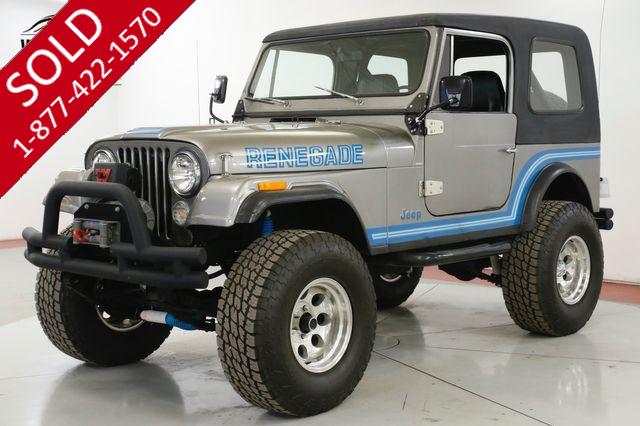 1985 JEEP CJ7 4WD HIGH DOLLAR RESTORE NEW WHEELS AC V8 NEW