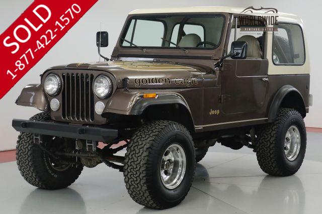 1979 JEEP  CJ7  GOLDEN EAGLE. V8 4X4 RARE TIME CAPSULE 