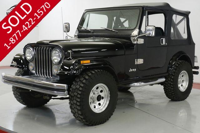 1986 JEEP CJ7 NEW JASPER CRATE MOTOR! RARE AC! AUTO! CJ5 