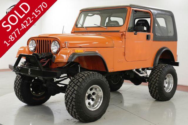 1981 JEEP CJ7  RESTORED FUEL INJECTED PS 5SPD LIFT CJ5 