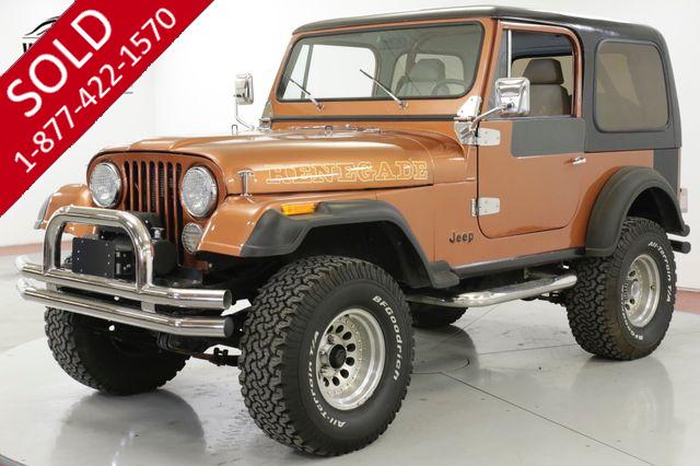 1981 JEEP   CJ7 POWER STEERING POWER BRAKE FUEL INJECTED 4X4