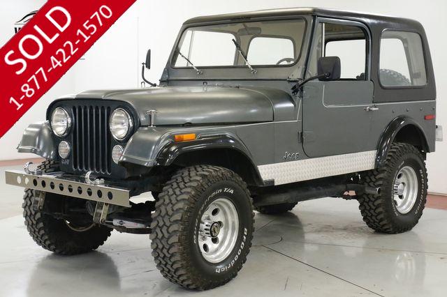 1976 JEEP  CJ7  304 V8 LIFT KIT 4X4 PS HARD TOP