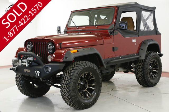1984 JEEP CJ7  HIGH DOLLAR BUILD LT1 CORVETTE LIFT WINCH