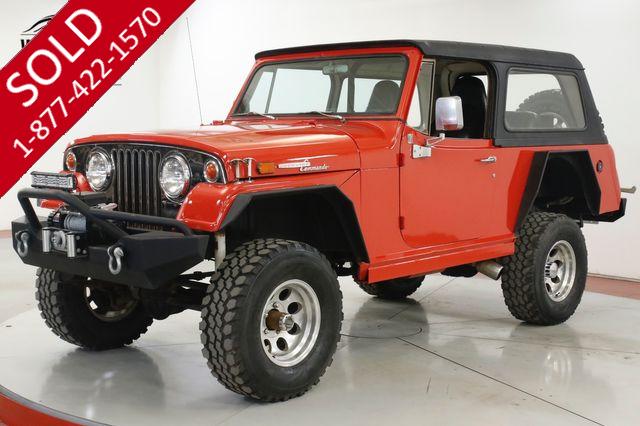 1968 JEEP  COMMANDO JEEPSTER LIFTED WINCH HARDTOP AUTO NEW PAINT