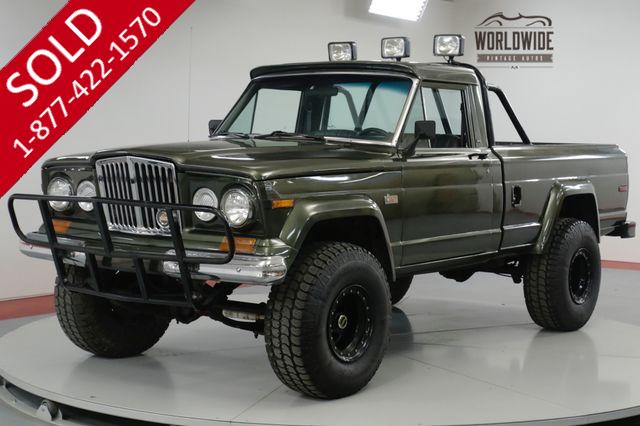 1978 JEEP  J10 GLADIATOR. RESTORED. PS PB 4X4 V8! AC! RARE!