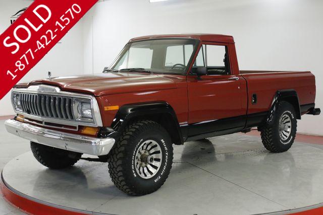 1984 JEEP  J10 RARE SHORTBOX 4.2L 4X4 4-SPEED PS PB 