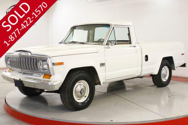 1983 JEEP J10 TRUCK COLLECTOR GRADE 360 V8 AC 58K MI 4x4 