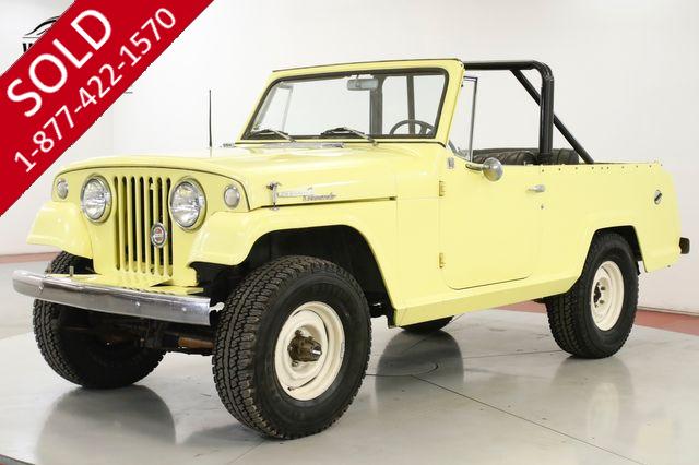 1967 JEEP  JEEPSTER COMMANDO V6 4X4 PB AUTO CONVERTIBLE