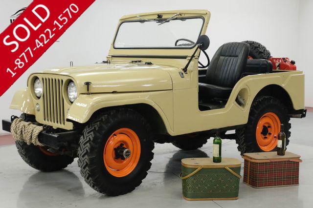 1953 JEEP M38 M38A-1. RESTORED. RARE. 4x4. CJ5 CJ7 WILLYS