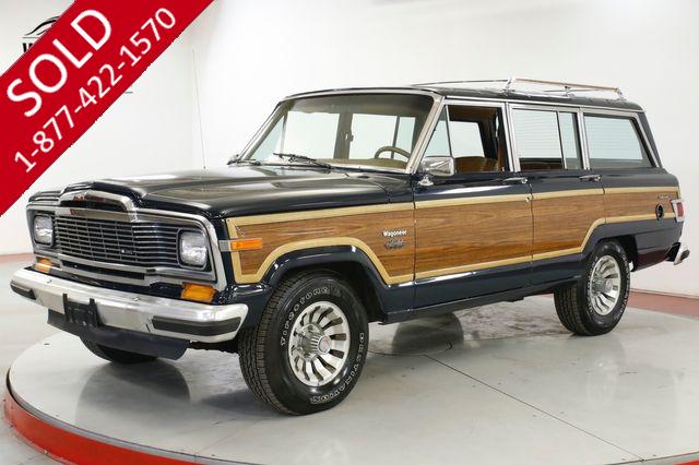1983 JEEP WAGONEER TIME CAPSULE 360 V8 AC 87K MILES. DOCUMENTED 