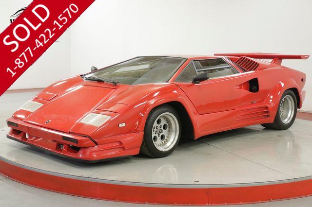 1989 LAMBORGHINI COUNTACH HIGH DOLLAR PROFESSIONAL BUILD. AC! DISC