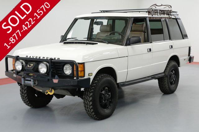 1994 LAND ROVER CLASSIC RR CLASSIC WITH AC LIFTED AND LOW MILES