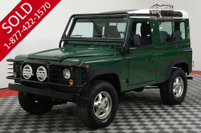 1997 LAND ROVER DEFENDER 90 NAS. 55K ORIGINAL MILES! COLLECTOR GRADE!