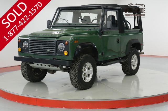 1994 LAND ROVER  DEFENDER 90 NAS. V8. SOFT TOP. AC! RARE 4x4 COLLECTOR 