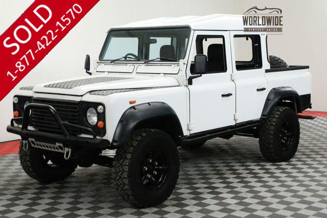 1988 LAND ROVER DEFENDER 110 CREW CAB 300 TDI DIESEL 5 SPEED