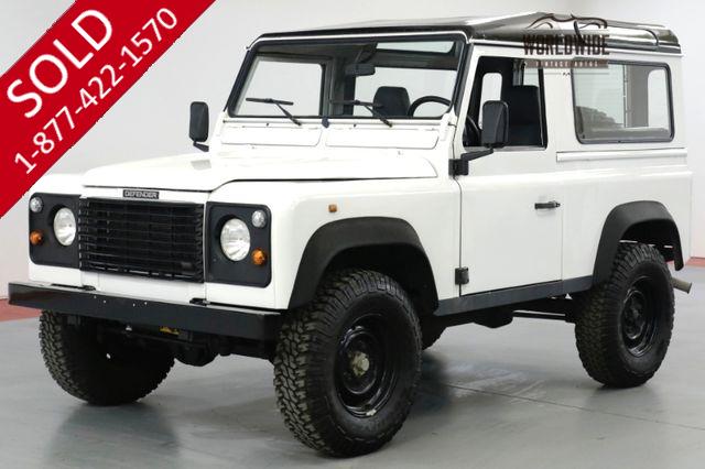 1989 LAND ROVER DEFENDER FRAME UP RESTORE 300 TDI DIESEL 5 SPEED  