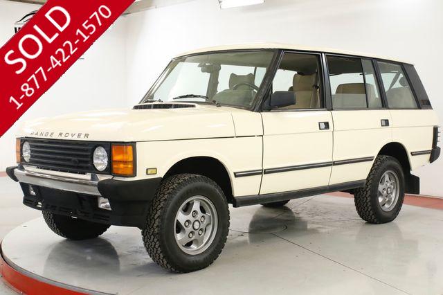 1994 LAND ROVER RANGE ROVER CLEAN. CARFAX. LOW MILES. WELL MAINTAINED 