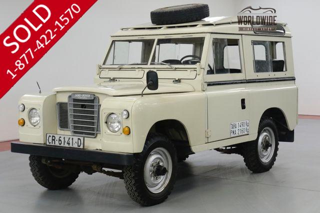 1978 LAND ROVER SANTANA CLASSIC RUST FREE 