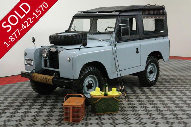 1966 LAND ROVER SERIES IIA RESTORED VINTAGE SAFARI 4X4 26K MILES DIESEL