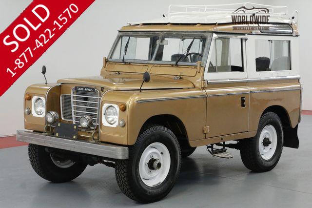 1977 Land Rover SERIES III 300 TDI TURBO. DIESEL! OVERDRIVE! 4X4!