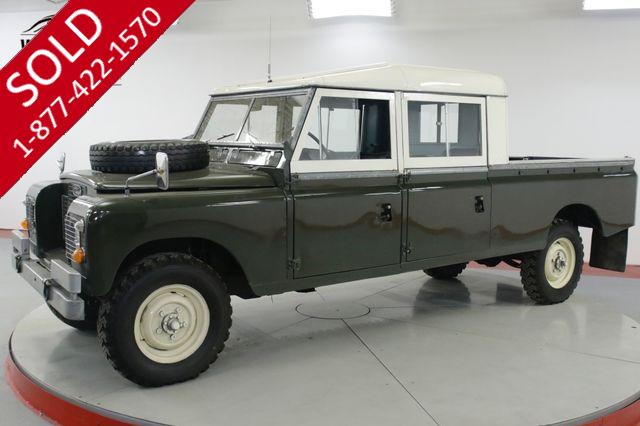 1972 LAND ROVER SERIES CREW CAB CUMMINS TURBO DIESEL 5 SPD DEFENDER