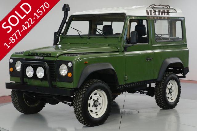 1988 LANDROVER  DEFENDER 90  DIESEL! 5 SPEED. LEFT HAND DRIVE DRY SNORKEL 